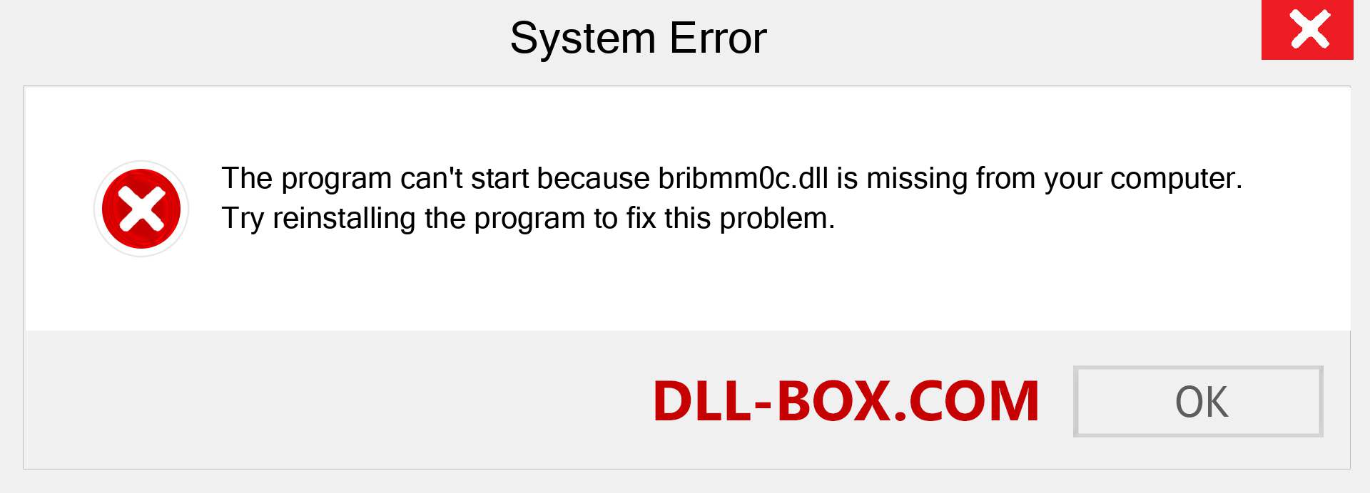  bribmm0c.dll file is missing?. Download for Windows 7, 8, 10 - Fix  bribmm0c dll Missing Error on Windows, photos, images